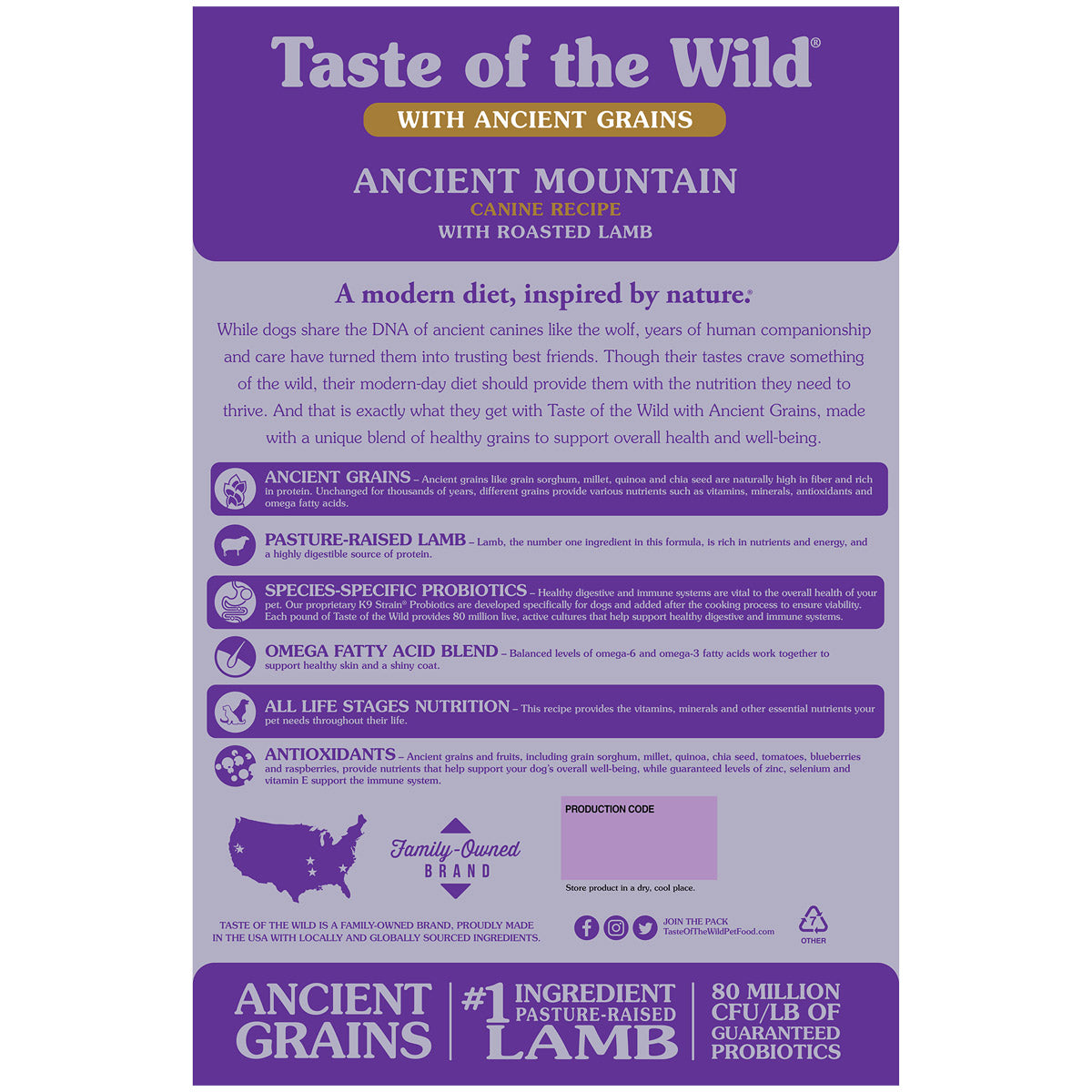 Ancient Mountain Canine Recipe
