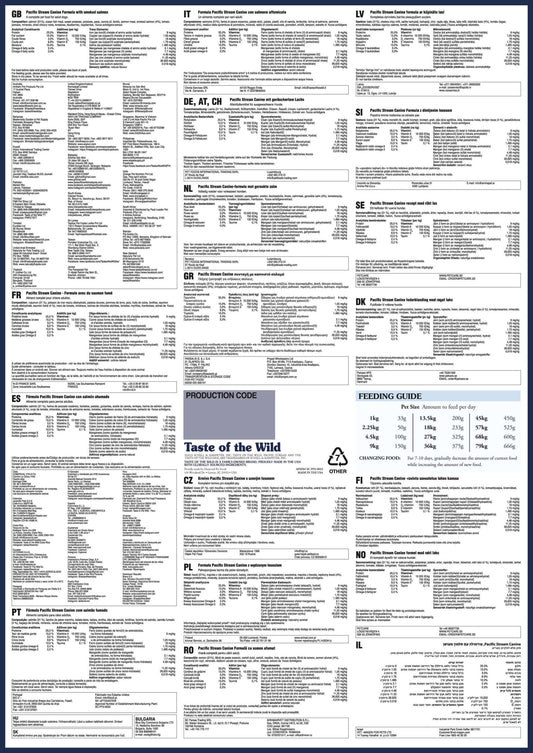 Pacific Stream Canine Recipe Adult