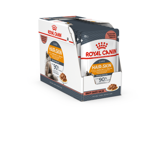 Feline Care Nutrition Hair & Skin (WET FOOD - Pouches) 12x85g