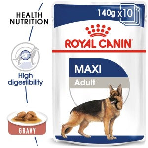 Size Health Nutrition Maxi (WET FOOD - Pouches) 10 x 140g