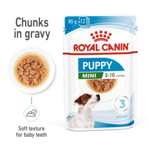 Size Health Nutrition Mini Adult & Puppy  (WET FOOD - Pouches) 12 x 85g