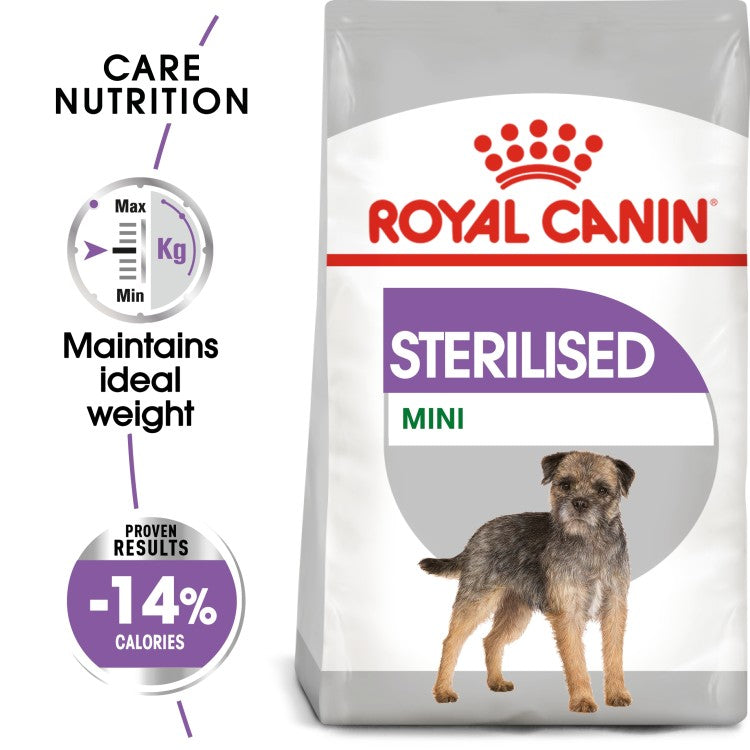 Canine Care Nutrition Mini Sterilized Adult 3Kg