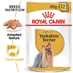 Breed Health Nutrition Yorkshire Adult (WET FOOD - Pouches) 12 x 85g